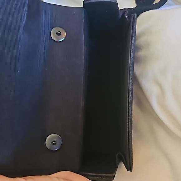 RAFAEL SANCHEZ Designer Navy Royal Coat of Arms Beaded Castlecore Crossbody Bag - Picture 12 of 15